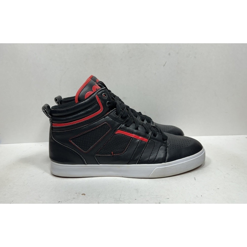 Osiris Raider Black Red High Top Skate Sneakers‎ Size Men's Size 10.5 Shoes